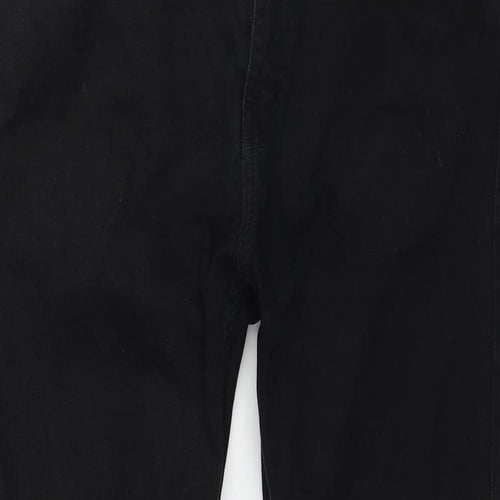 Topman Mens Black  Denim Skinny Jeans Size 36 L32 in