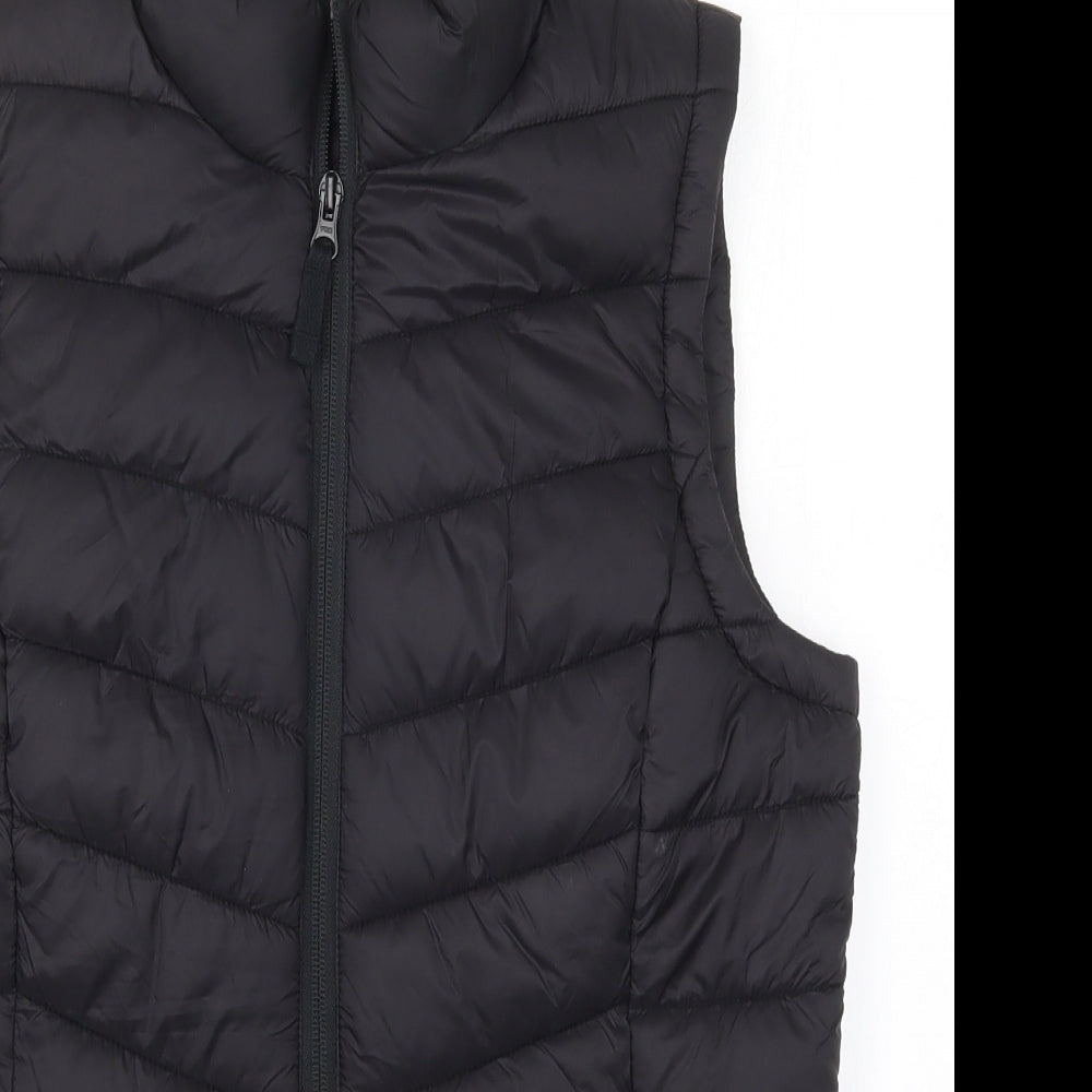 George Womens Black   Gilet Coat Size 8