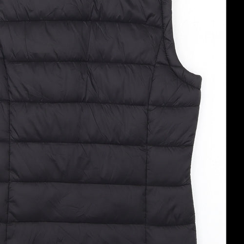 George Womens Black   Gilet Coat Size 8