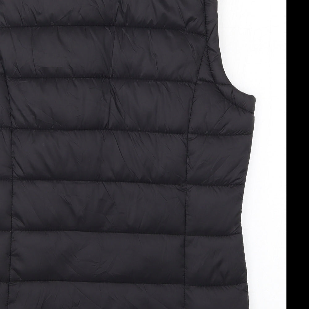 George Womens Black   Gilet Coat Size 8