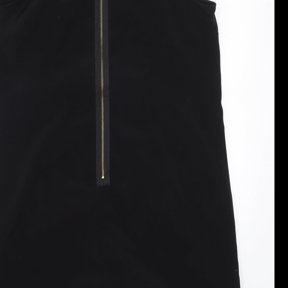 Wallis Womens Black   Tank Dress  Size 16