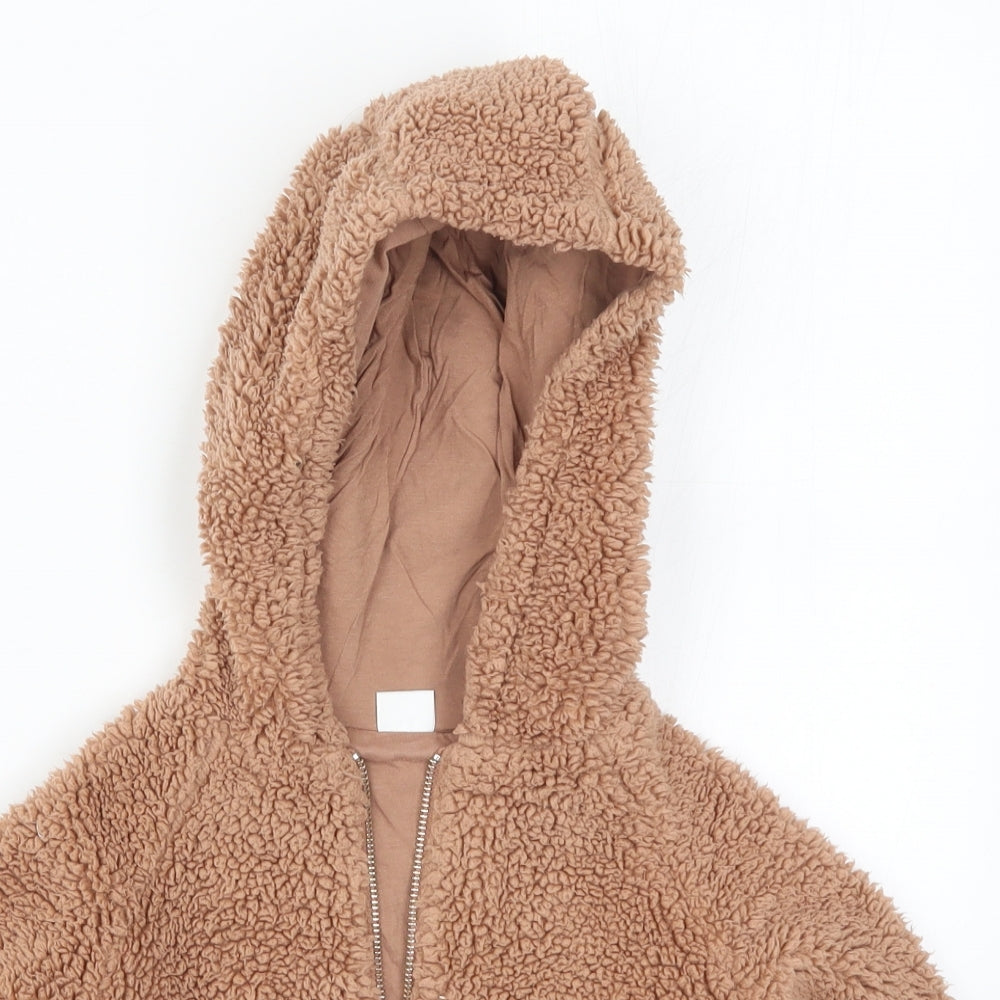 NEXT Girls Brown   Pullover Hoodie Size 6 Years