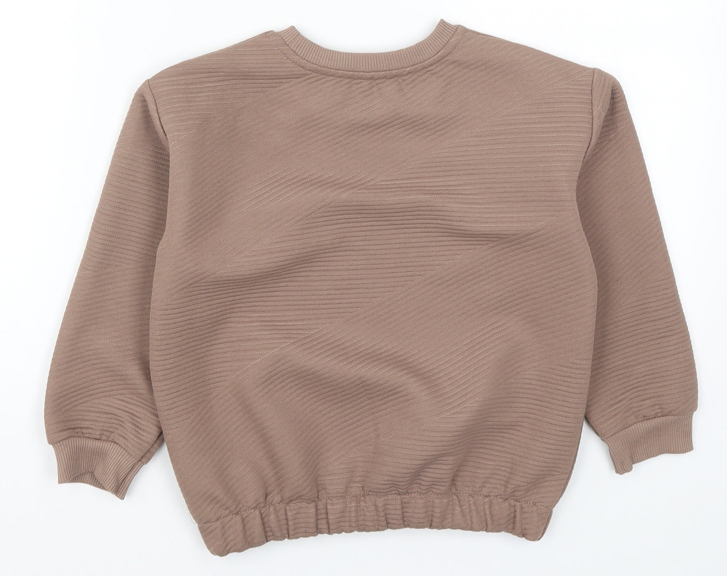 George Boys Brown   Pullover Sweatshirt Size 6-7 Years