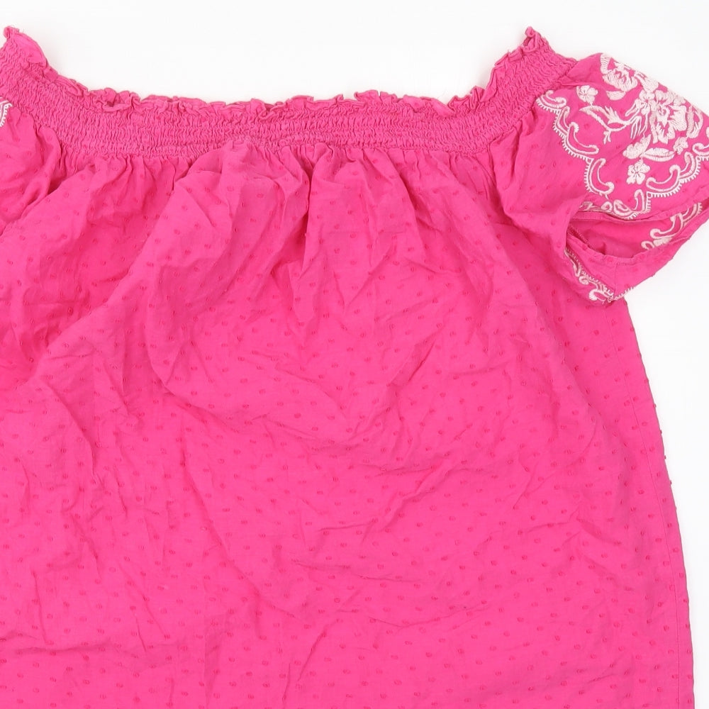 George Womens Pink   Basic T-Shirt Size 18