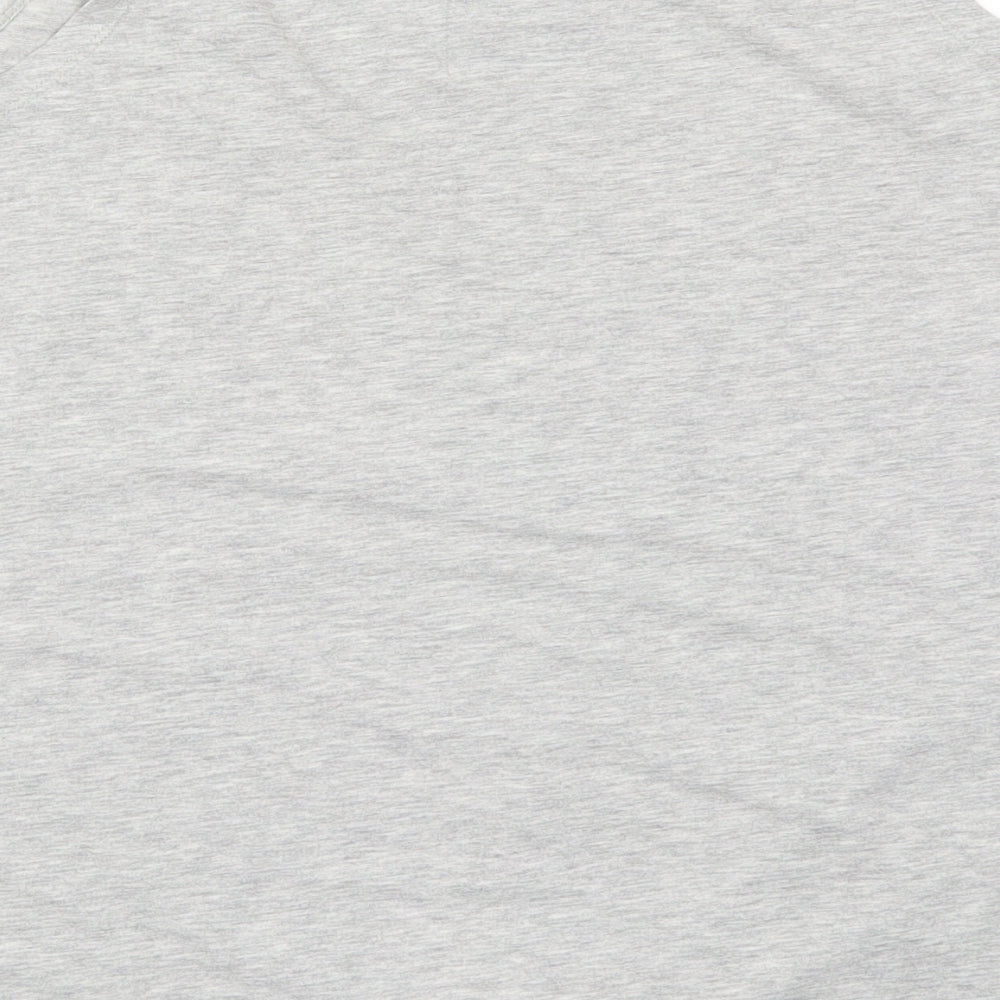 Matalan Womens Grey Solid  Top Pyjama Top Size L  - Better Together
