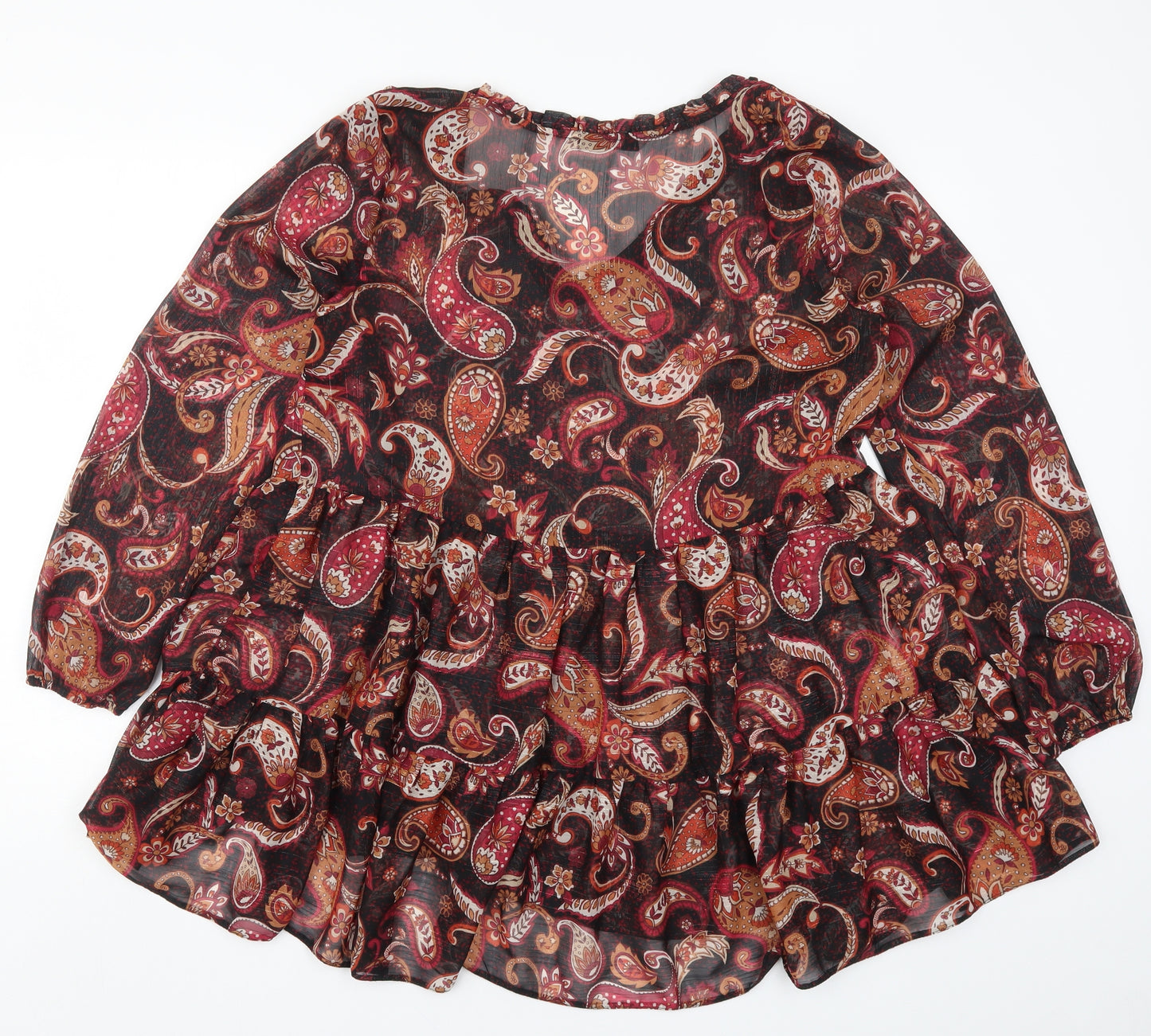 TU Womens Multicoloured Paisley  Trapeze & Swing  Size 14