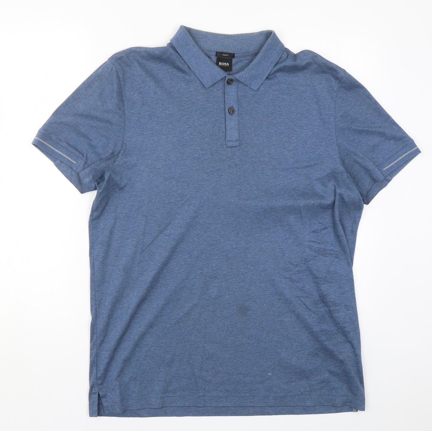 HUGO BOSS Mens Blue    Polo Size L