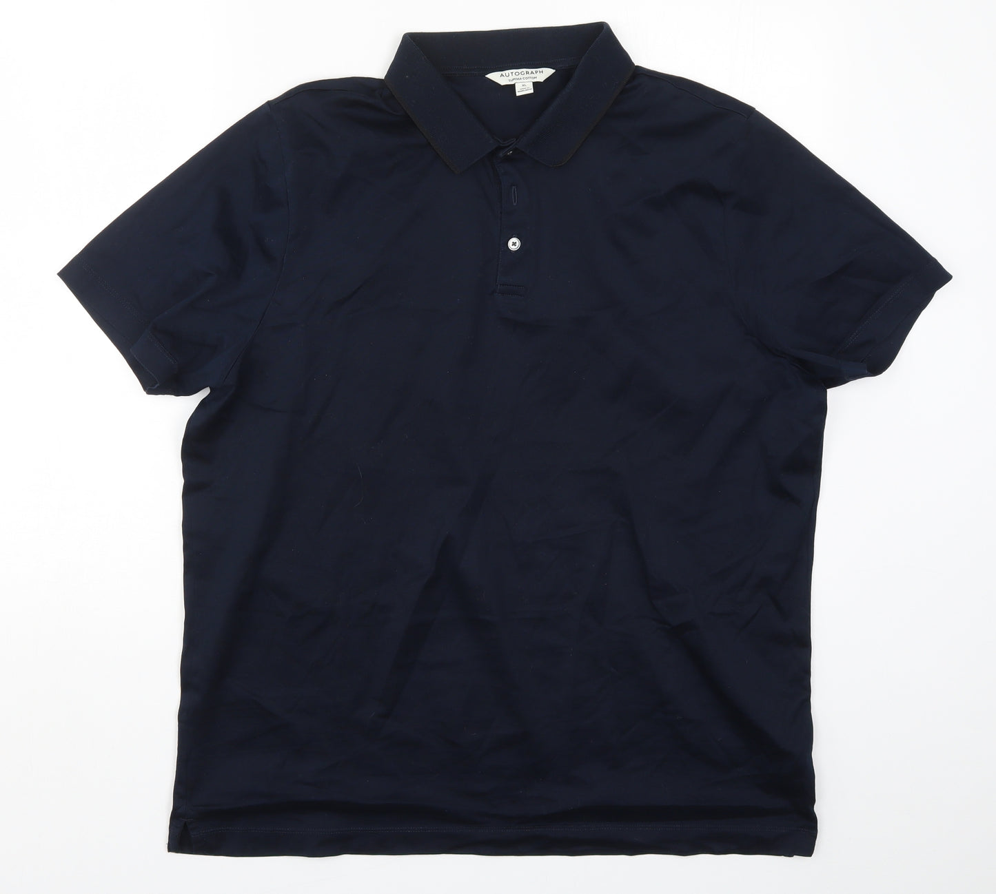 Marks and Spencer Mens Blue    Polo Size XL