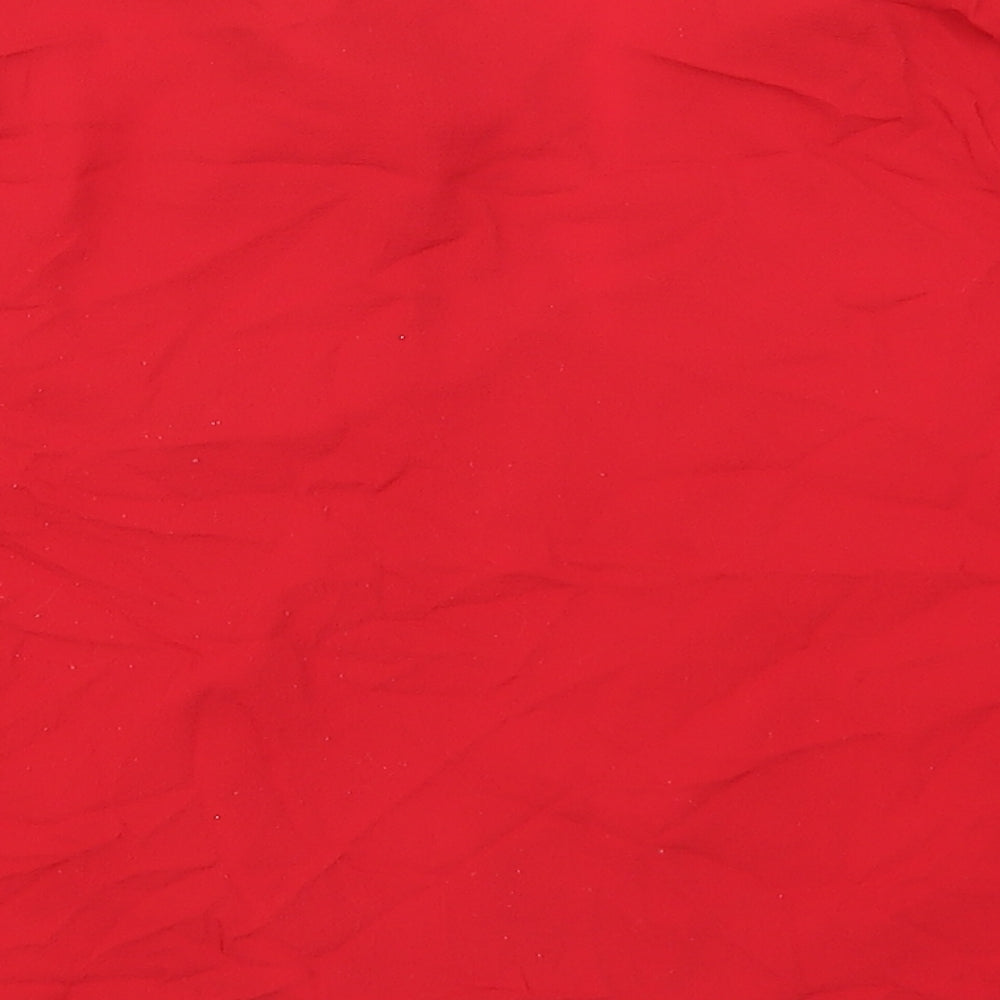 Select Womens Red   Basic Blouse Size 12
