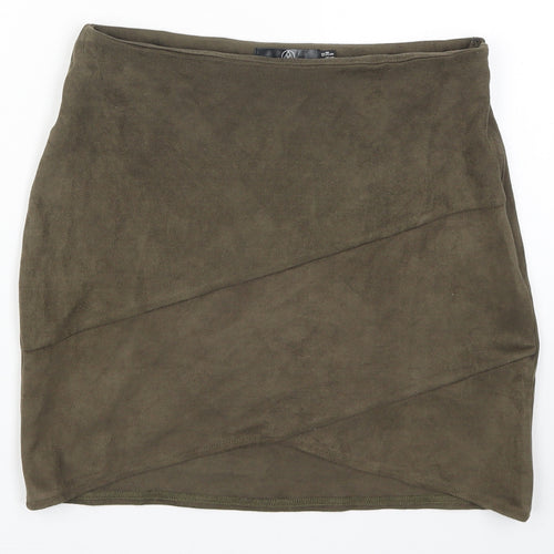 Missguided Womens Green   Mini Skirt Size 10