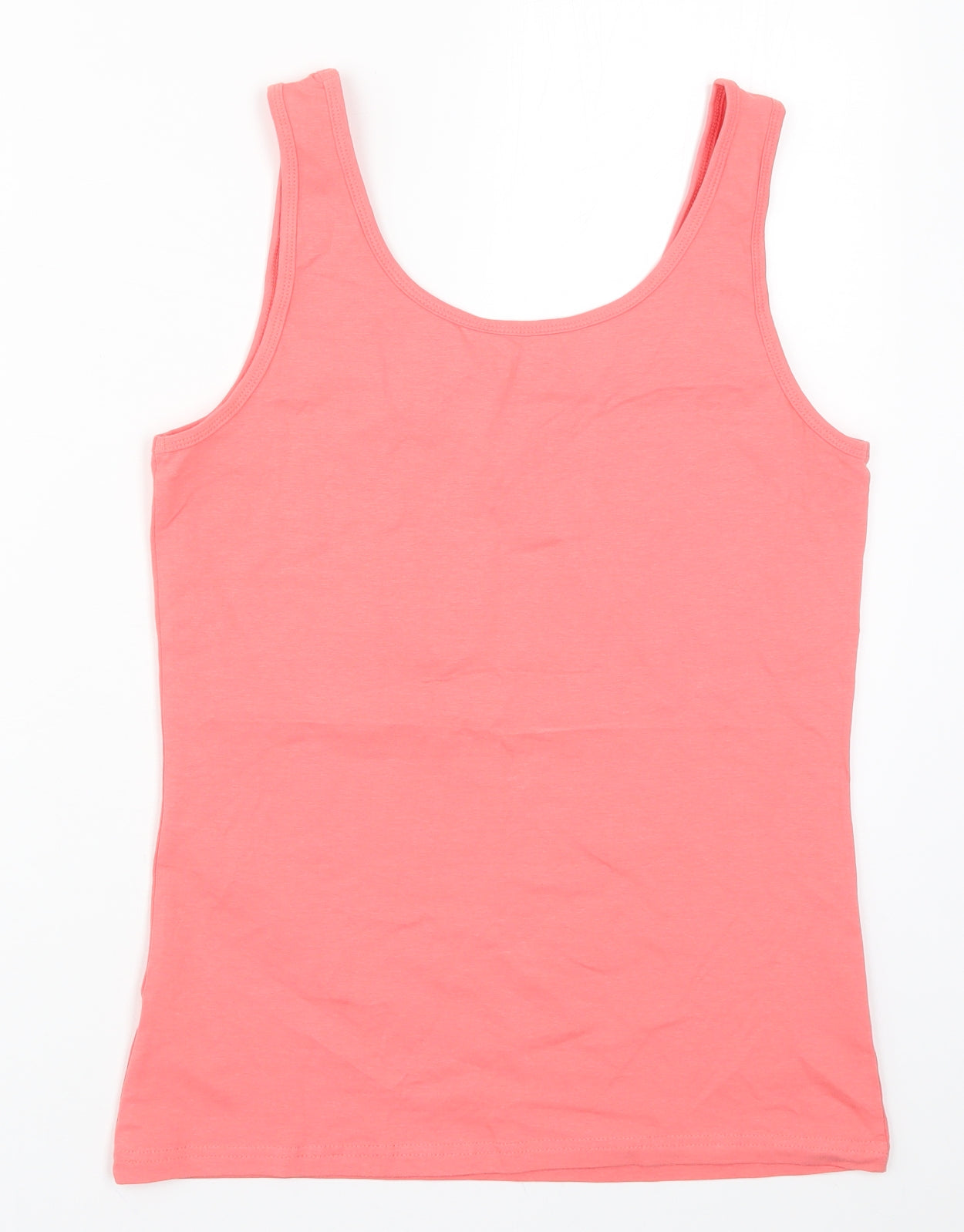 Papaya Womens Pink   Basic Tank Size 14