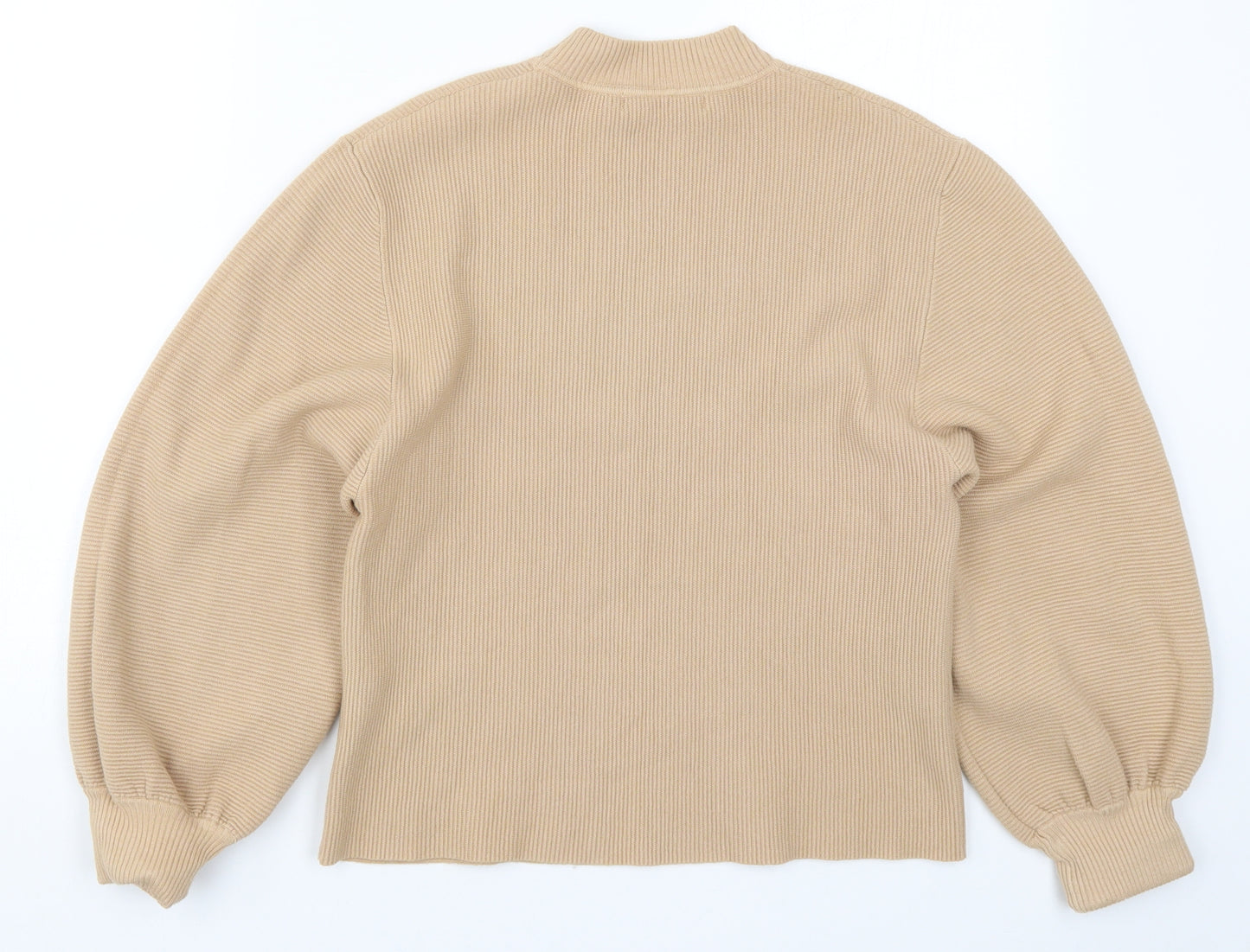 Sweewe Womens Beige  Knit Pullover Jumper Size S