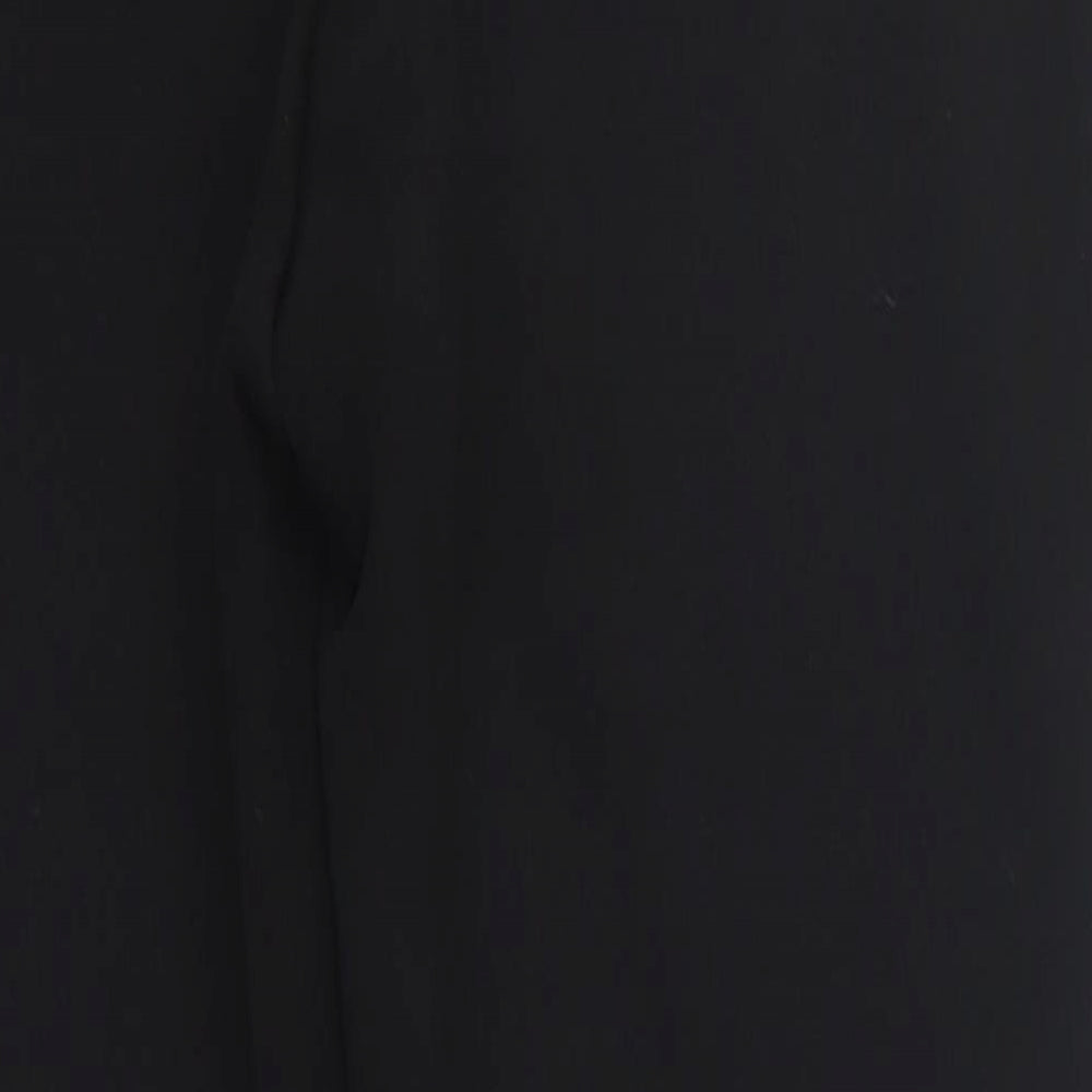 Papaya Womens Black   Sweatpants Trousers Size 12 L26 in