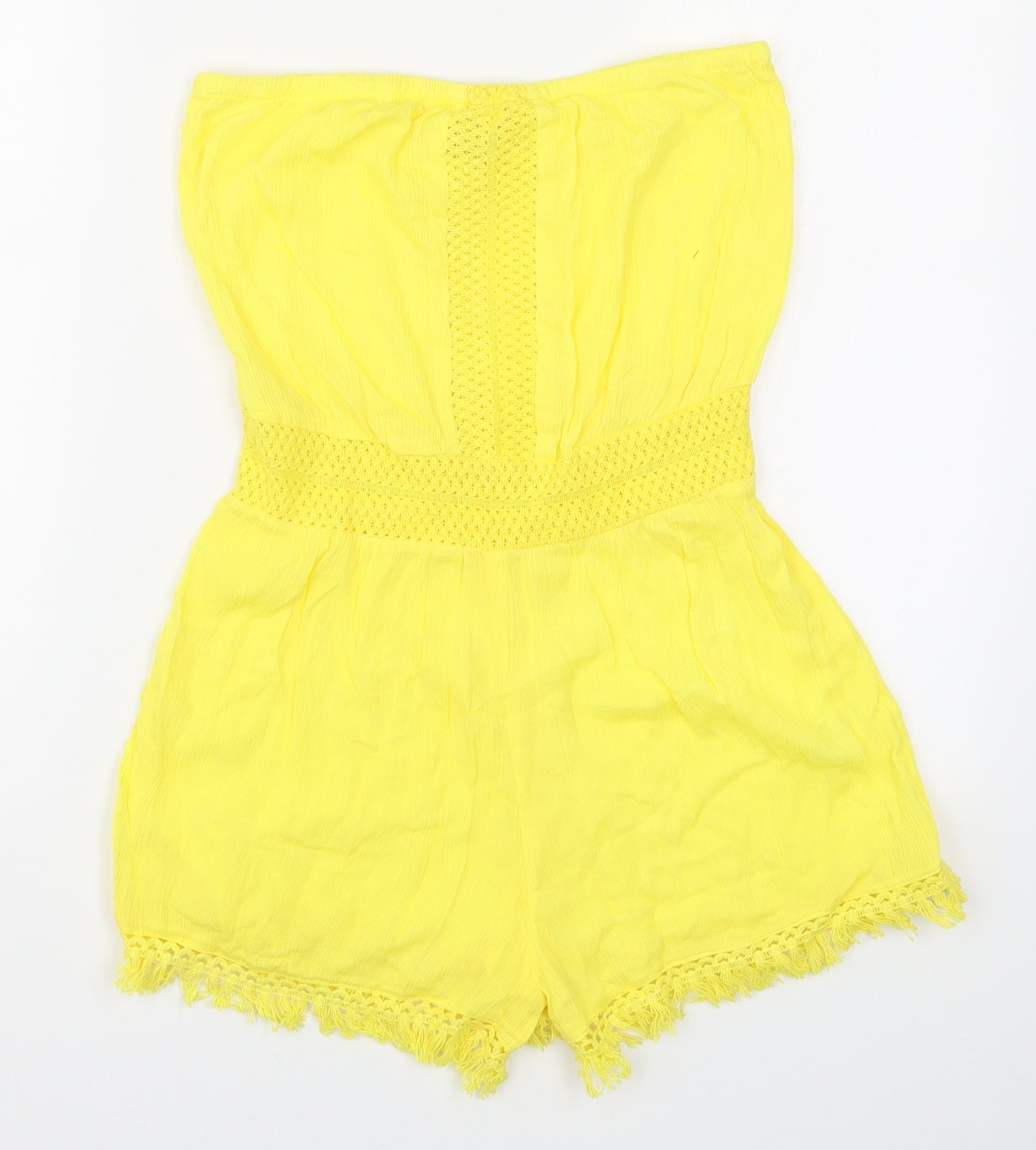 Papaya Womens Yellow   Playsuit One-Piece Size S