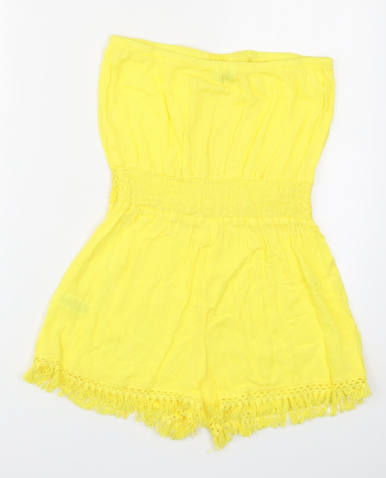 Papaya Womens Yellow   Playsuit One-Piece Size S