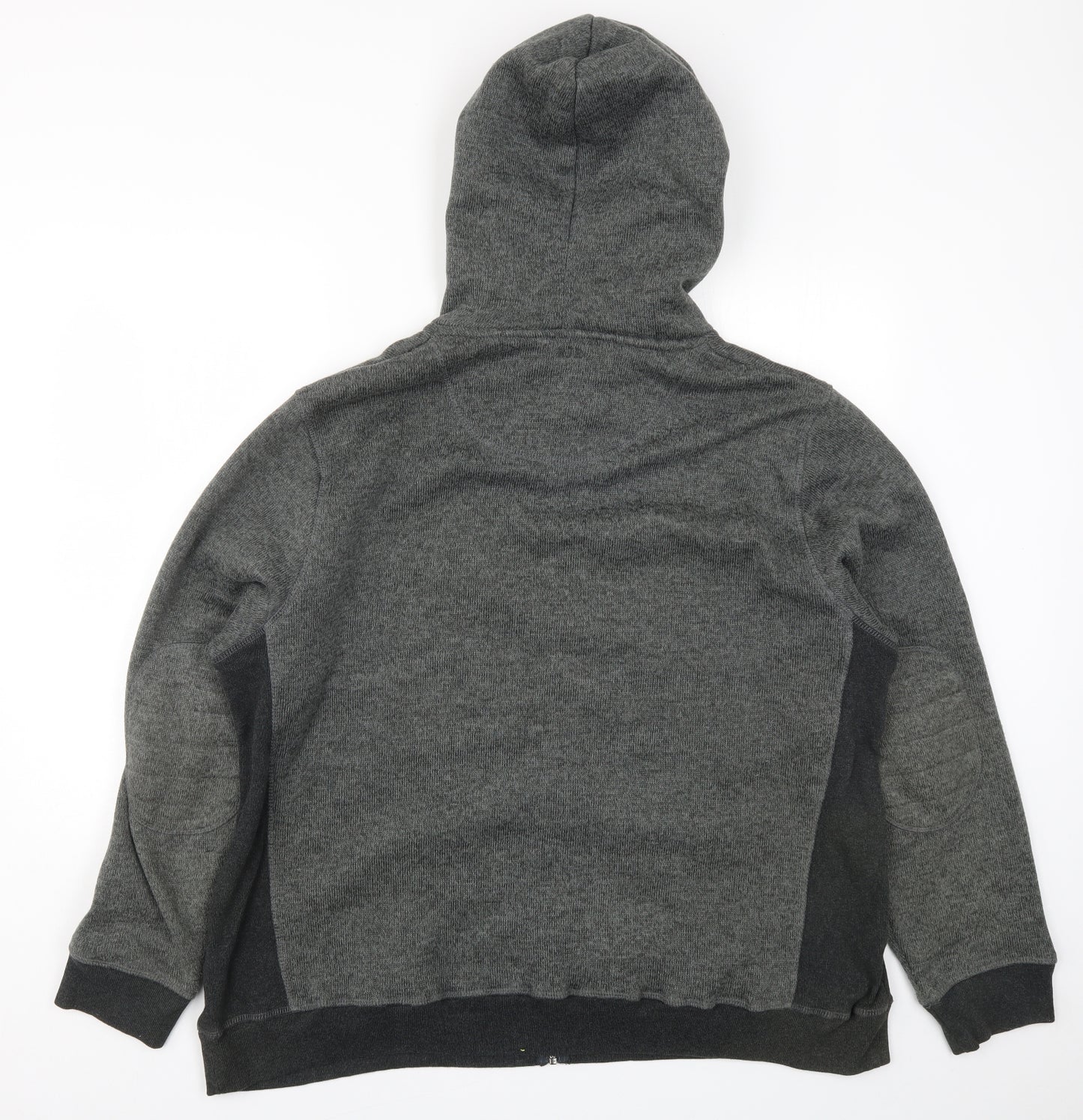John Rocha Mens Grey   Full Zip Hoodie Size 2XL