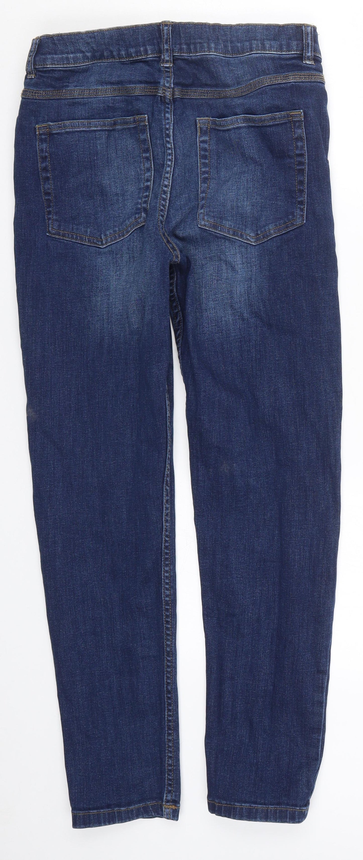 F&F Boys Blue  Denim Straight Jeans Size 13-14 Years