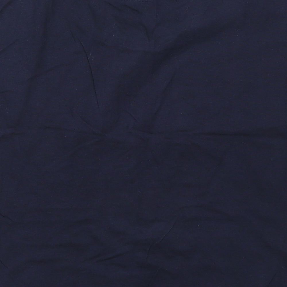 Primark Womens Blue Solid  Top Pyjama Top Size 10