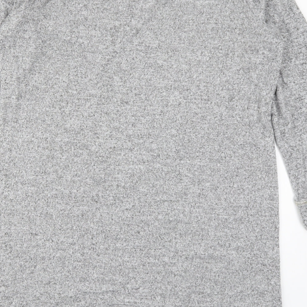 TU Womens Grey Solid  Top Dress Size 14  - Harry Potter Platform 9 3/4