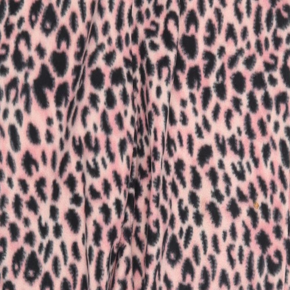 George Womens Purple Animal Print  Capri Pyjama Pants Size 12
