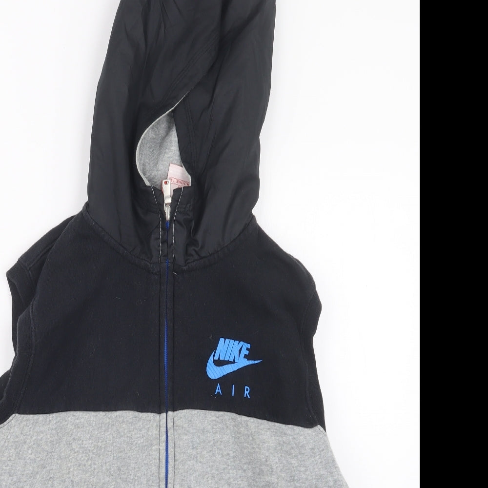 Nike Boys Grey   Full Zip Hoodie Size 13-14 Years