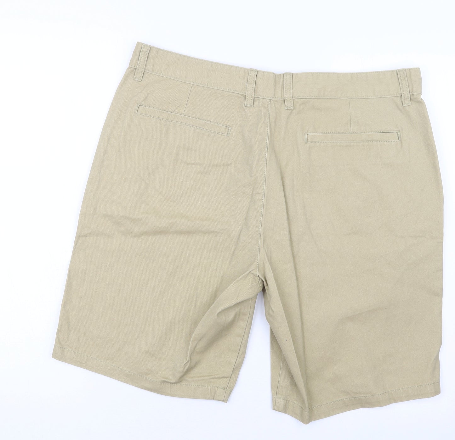 George Mens Beige   Cargo Shorts Size 36 in