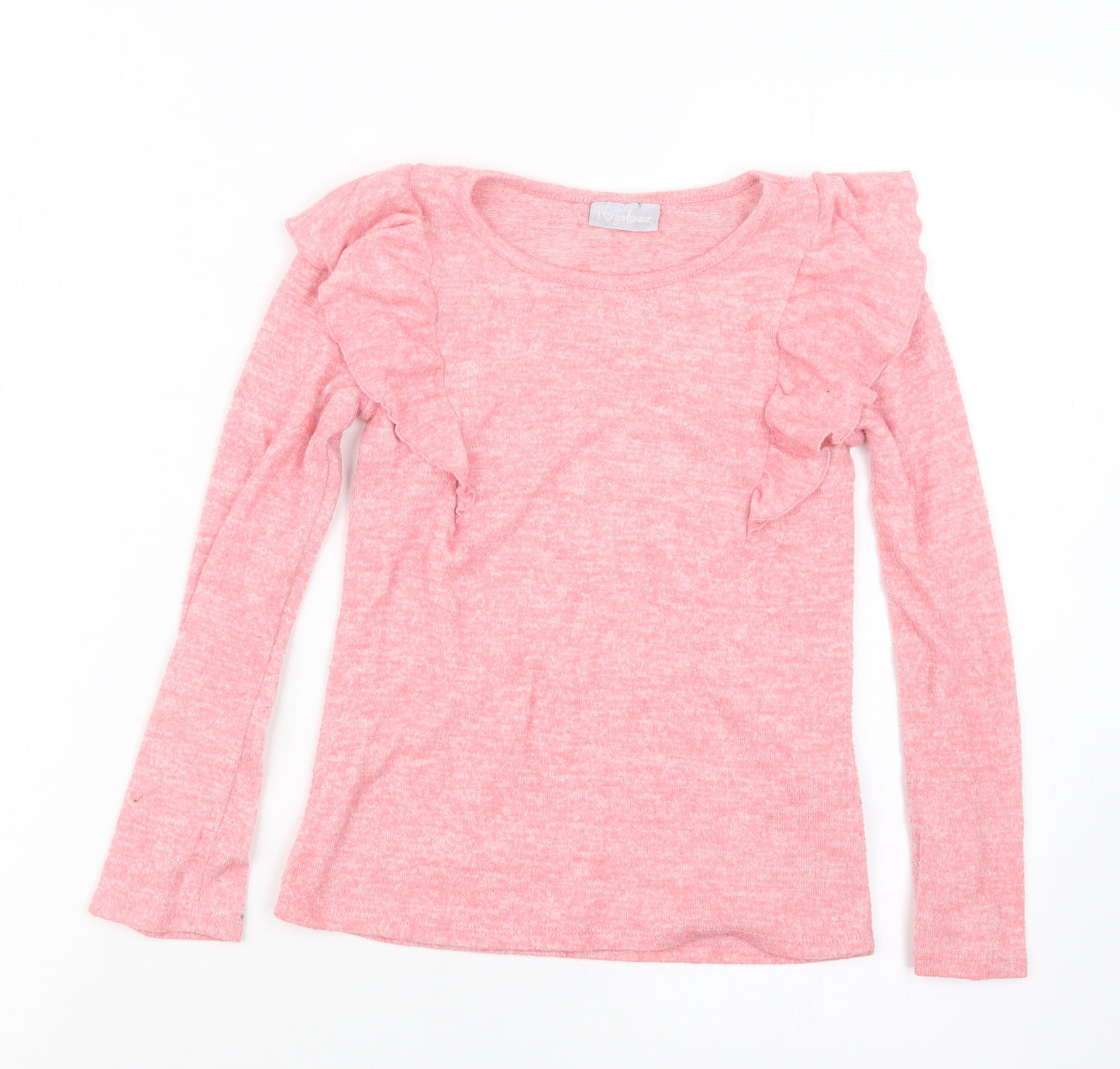 Matalan Girls Pink   Pullover Jumper Size 9 Years