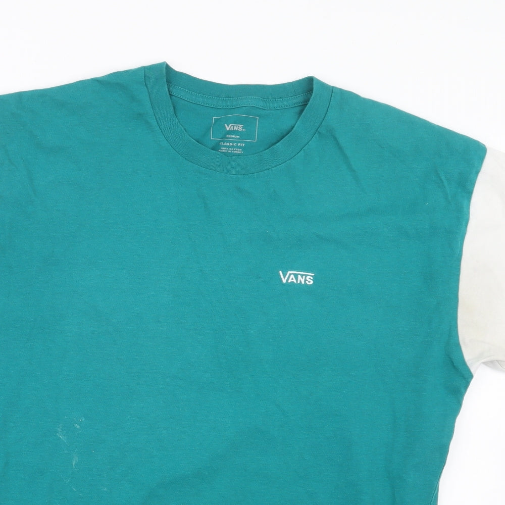 VANS Mens Green    T-Shirt Size M