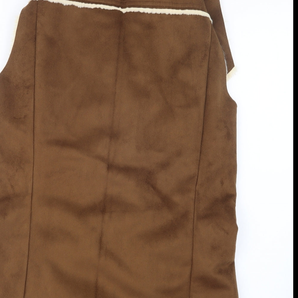 Papaya Womens Brown   Jacket  Size XL