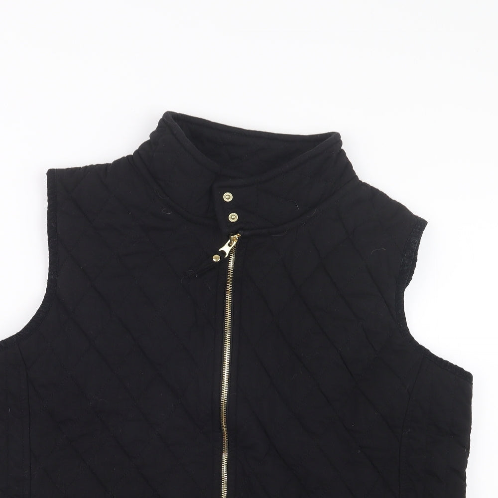 Bonmarché Womens Black   Gilet Jacket Size 22