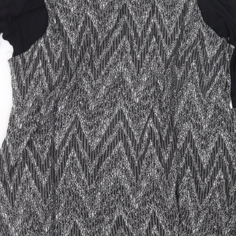 Klass Womens Grey   Basic T-Shirt Size 2XL