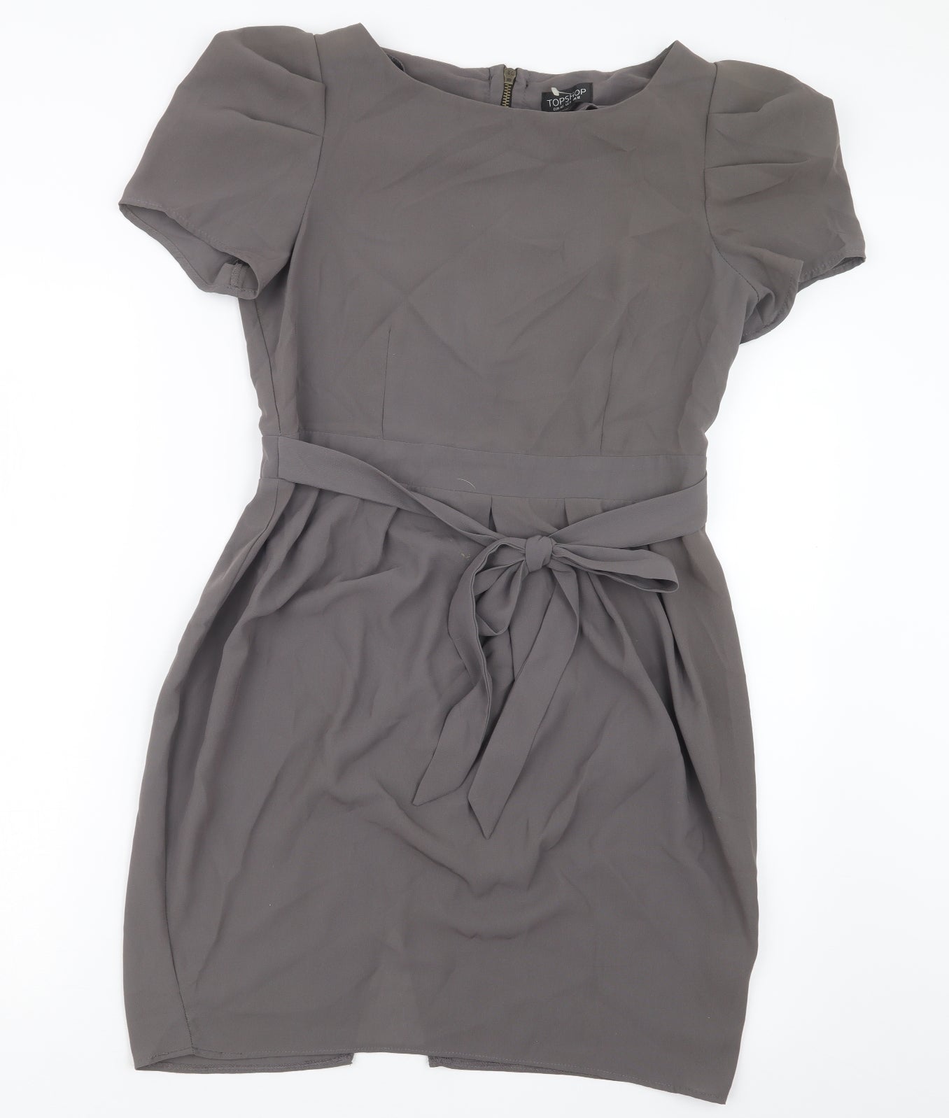 Topshop Womens Grey   T-Shirt Dress  Size 12