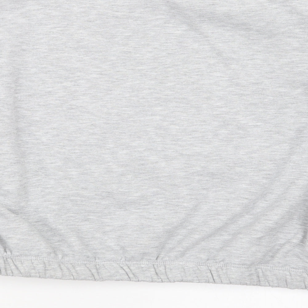 Primark Girls Grey   Pullover Jumper Size 13-14 Years  - Stitch