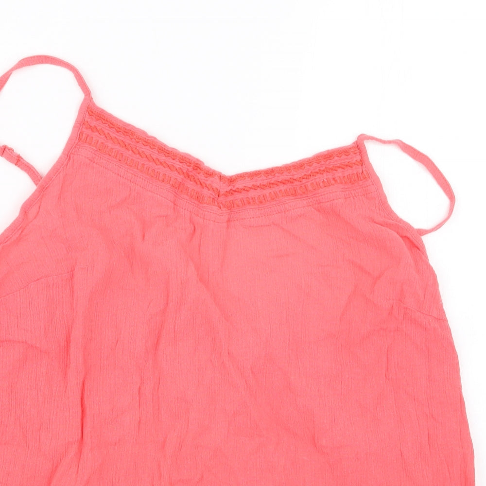 Papaya Womens Pink   Basic Blouse Size 10