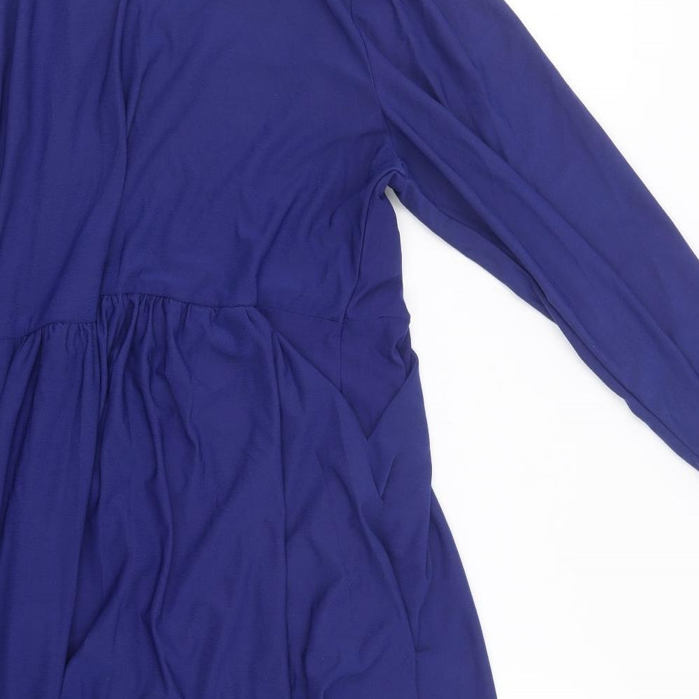 Alchemy Womens Blue   T-Shirt Dress  Size 16