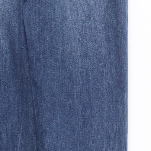 Yes Yes Womens Blue  Denim Straight Jeans Size 12 L27.5 in