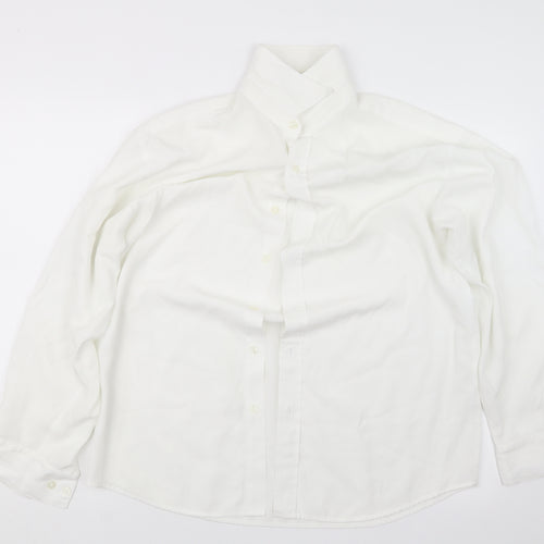 Outfit Mens White    Button-Up Size L