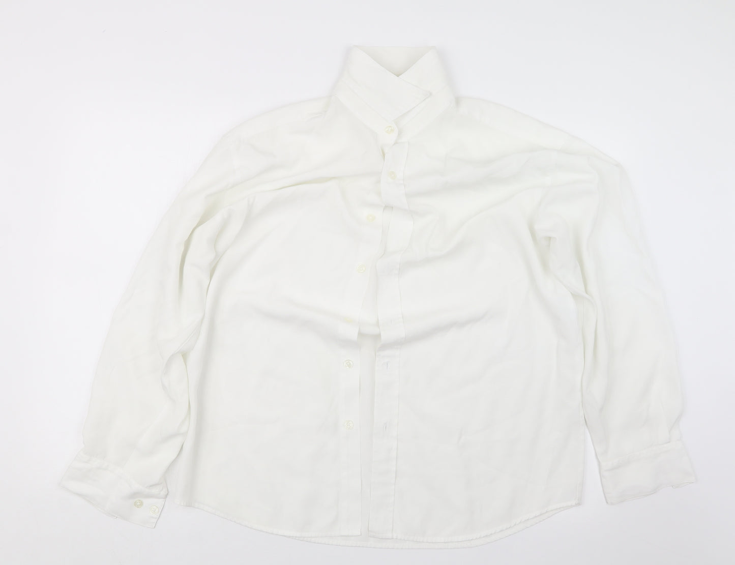 Outfit Mens White    Button-Up Size L