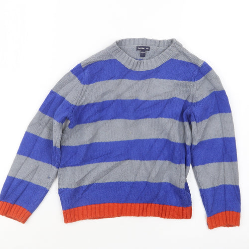 Gap Boys Blue  Knit Pullover Jumper Size 4 Years