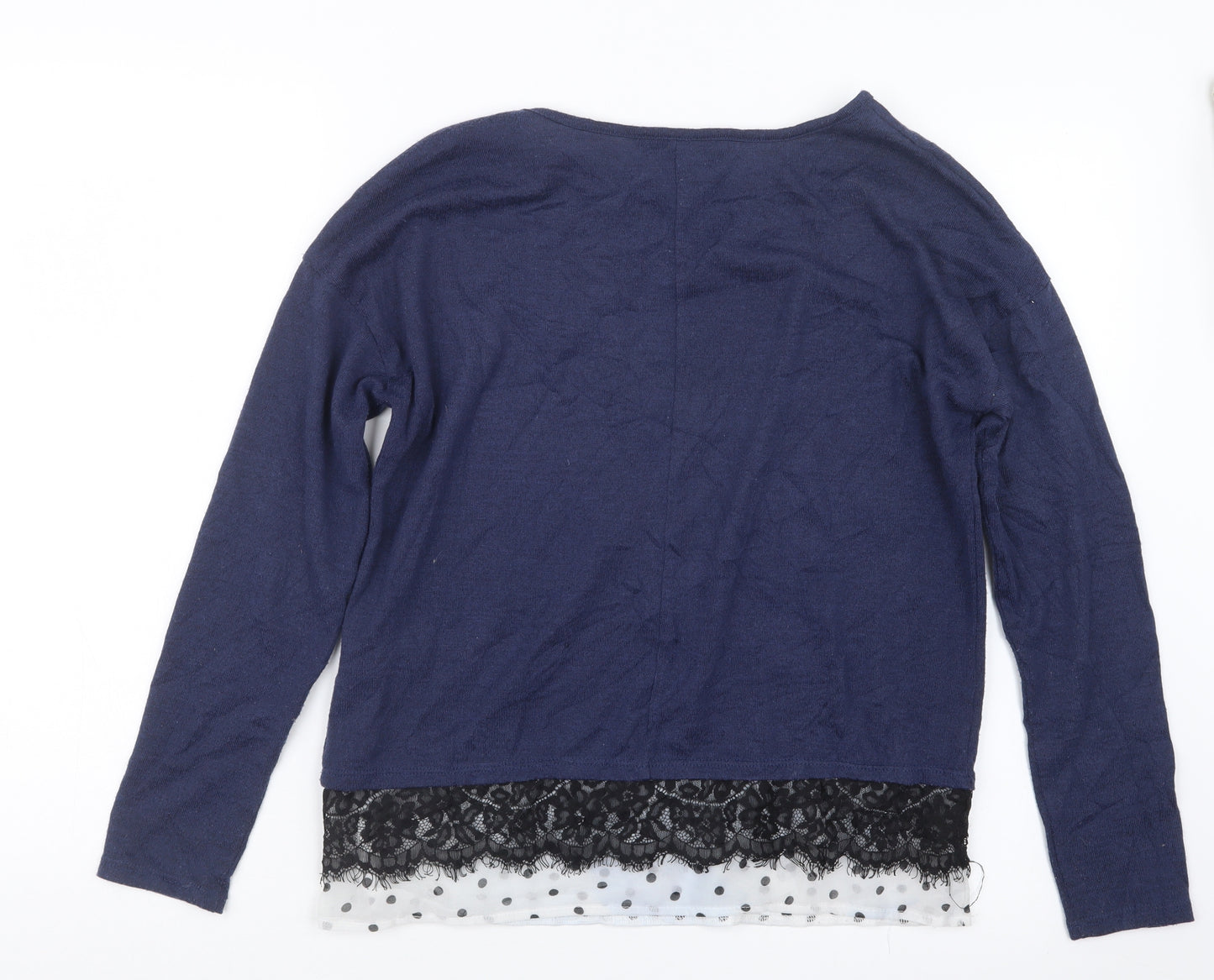 Dorothy Perkins Womens Blue   Pullover Jumper Size 8