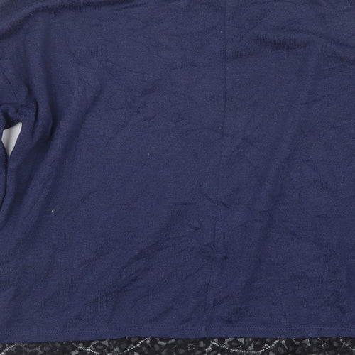 Dorothy Perkins Womens Blue   Pullover Jumper Size 8