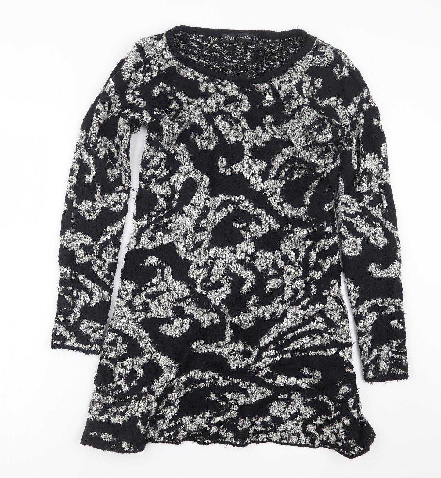 Mela Loves London Womens Black   Pullover Jumper Size L