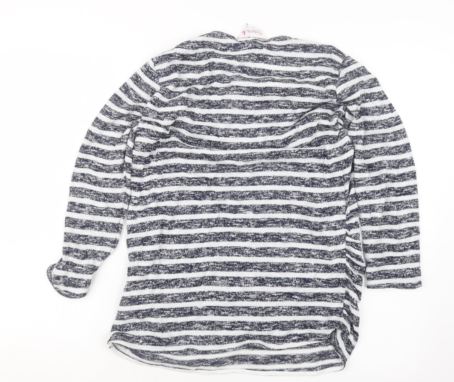 Red Herring Womens Blue Striped  Pullover Jumper Size 14