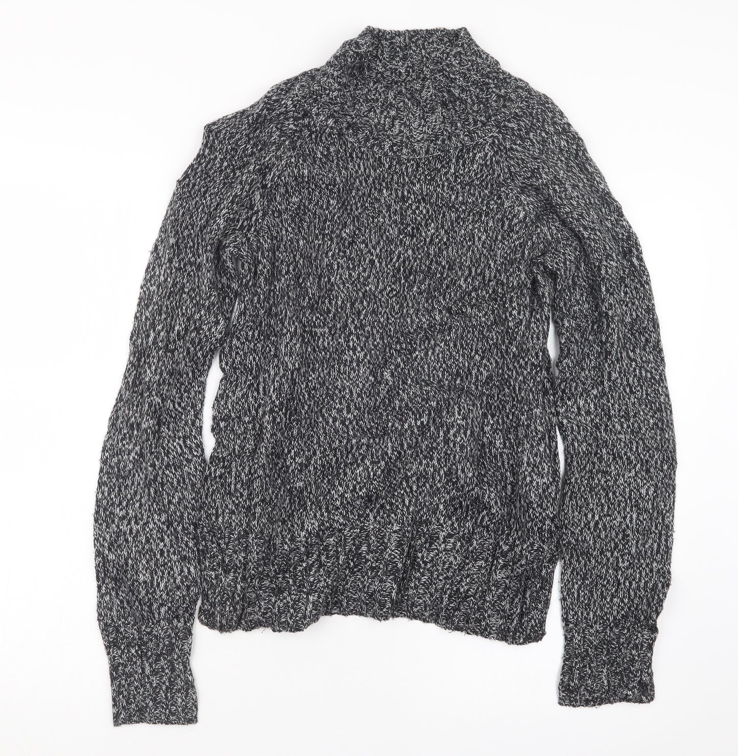 NEXT Womens Black  Knit Pullover Jumper Size XS