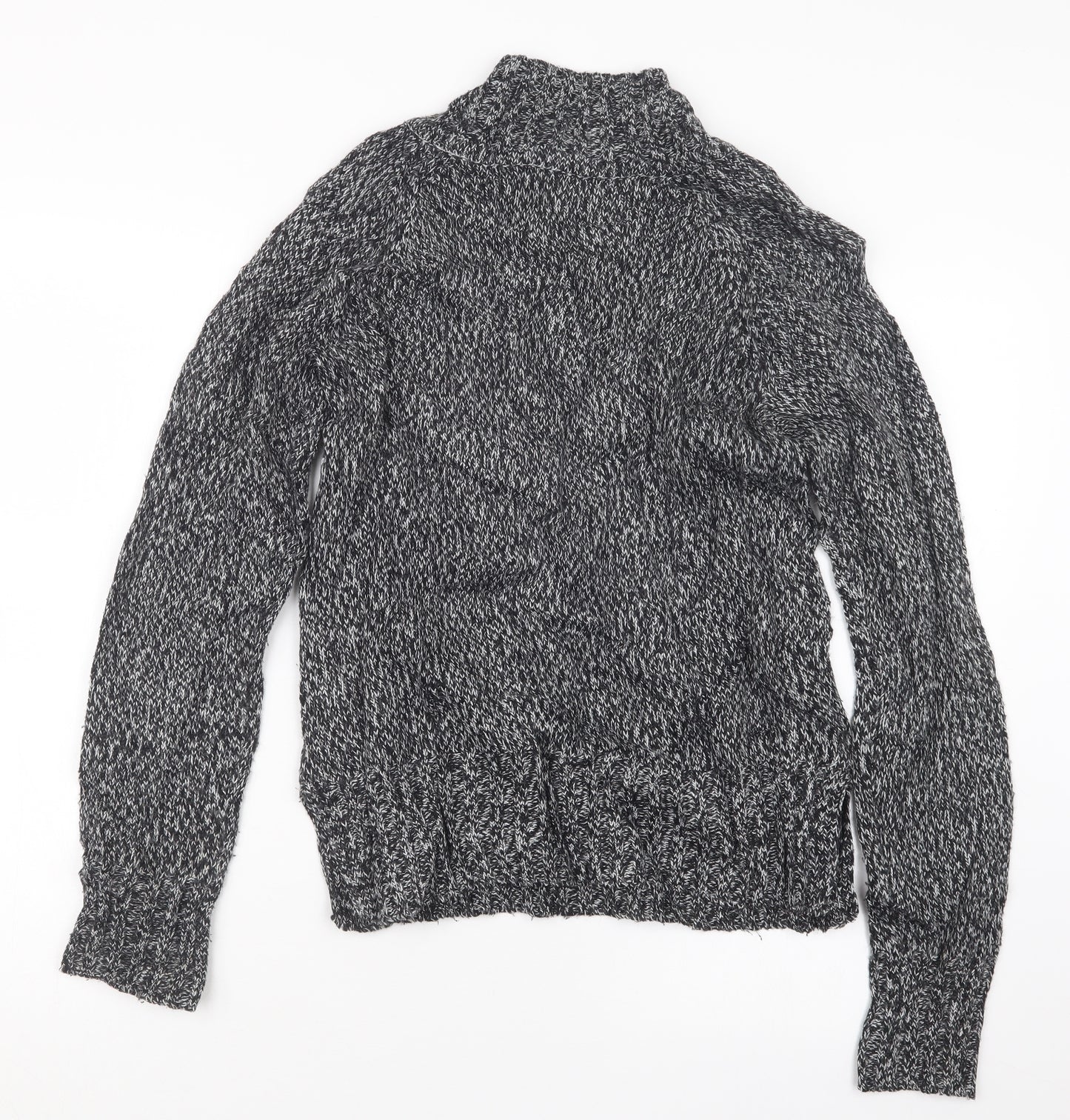 NEXT Womens Black  Knit Pullover Jumper Size XS
