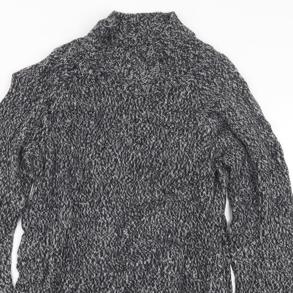 NEXT Womens Black  Knit Pullover Jumper Size XS
