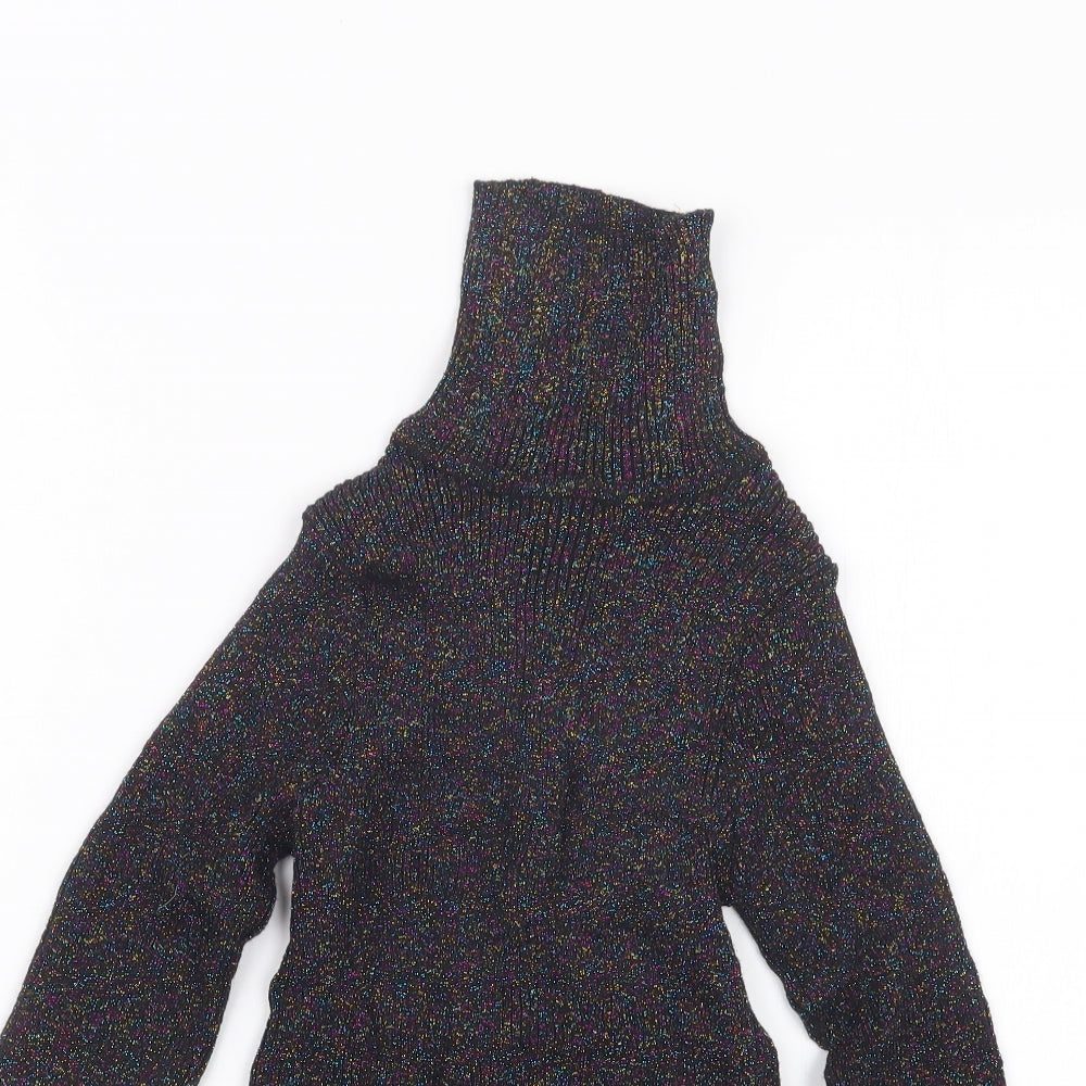 Primark Girls Black   Pullover Jumper Size 6-7 Years