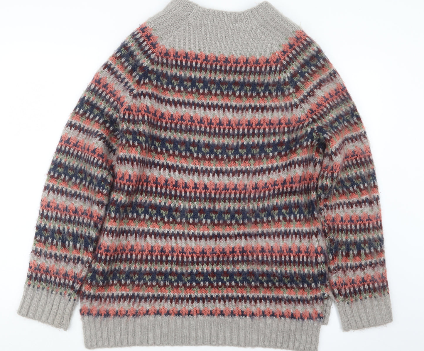 George Womens Grey  Knit Pullover Jumper Size 12