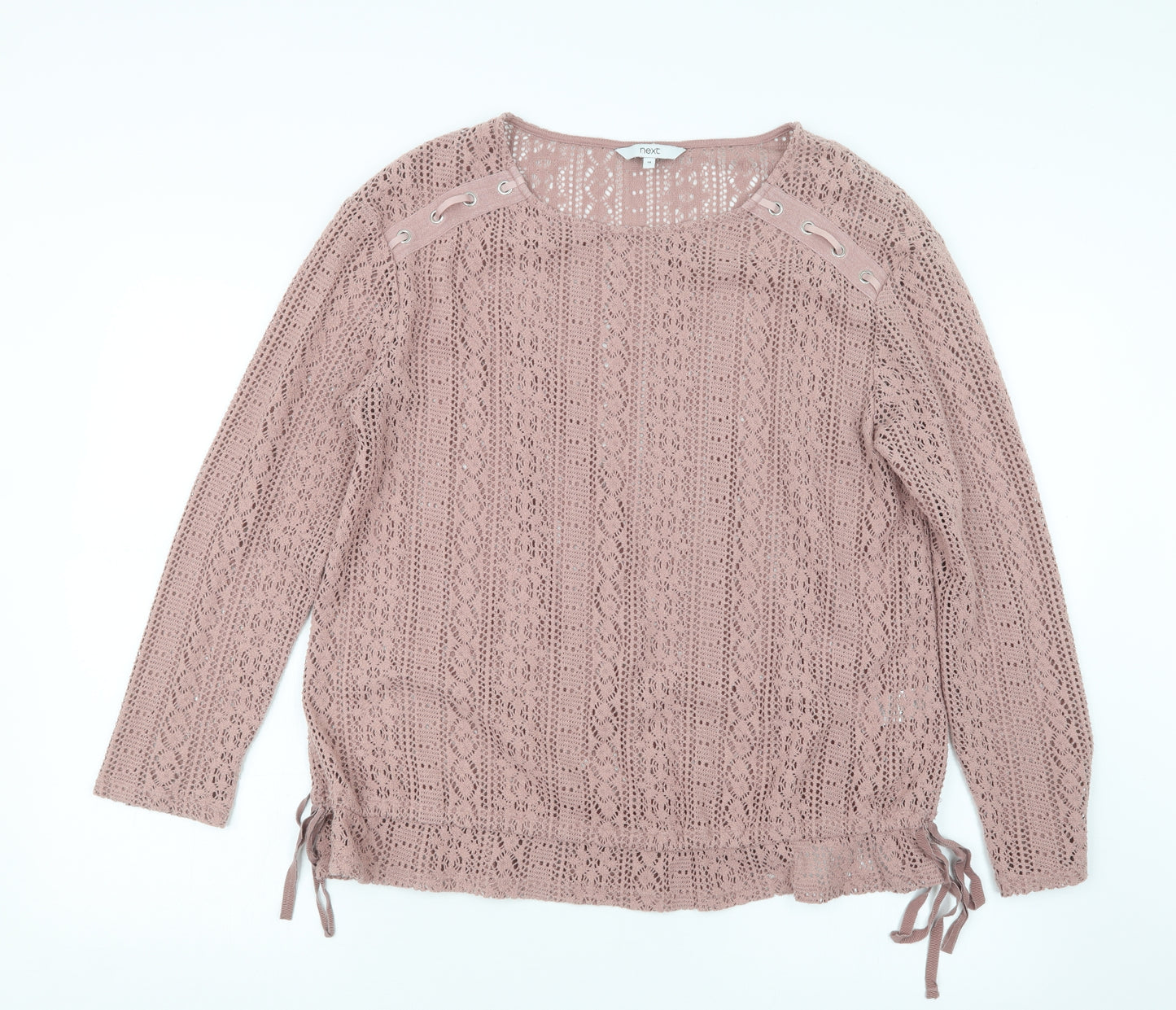 NEXT Womens Pink   Pullover Jumper Size 14
