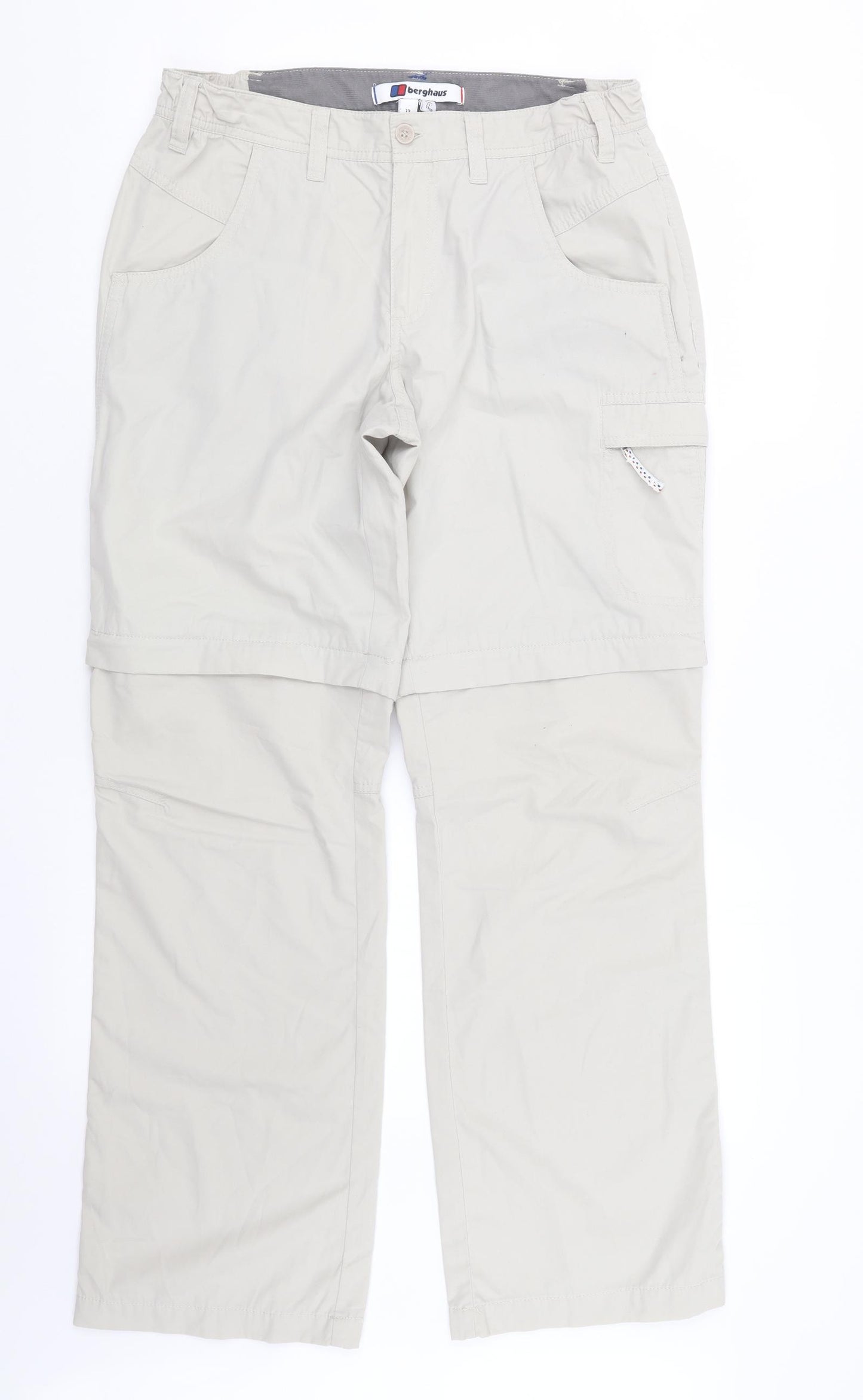 Berghaus Womens Beige   Compression Trousers Size 12 L30 in